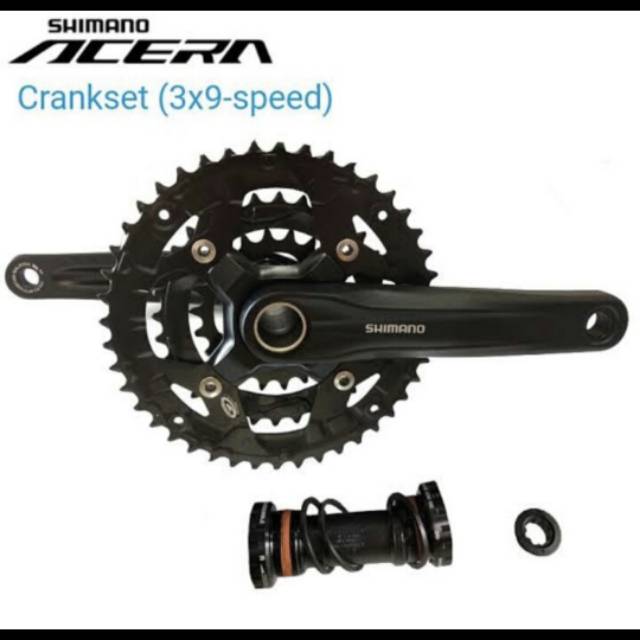 Crank Set Shimano Acera MT-300 Hollowtech II 44-32-22T