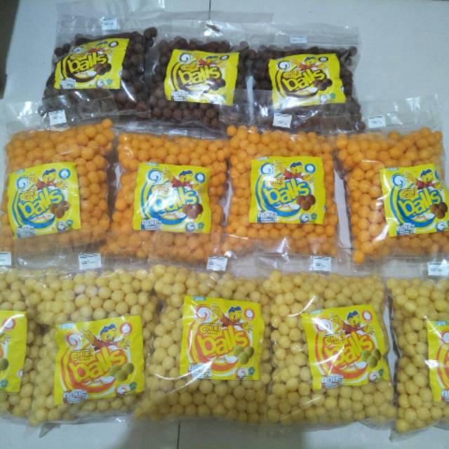 

Chiki Balls Rasa Keju/Ayam/Coklat 250gr