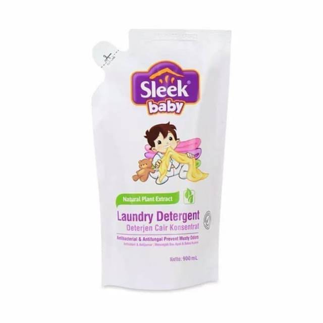 Sleek Laundry Liquid Detergent Pouch 900ml