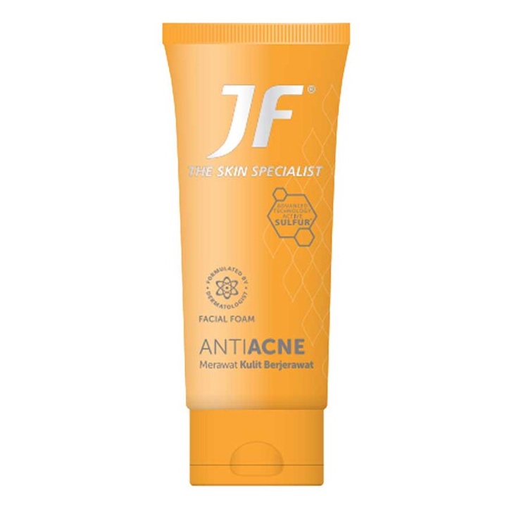 JF Sulfur Anti Acne Facial Foam 70g