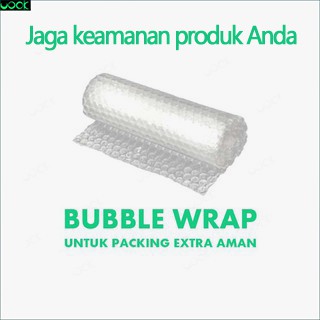 

[UOOK] Bubble Wrap khusus untuk Packing Produk TIDAK DIJUAL TERPISAH