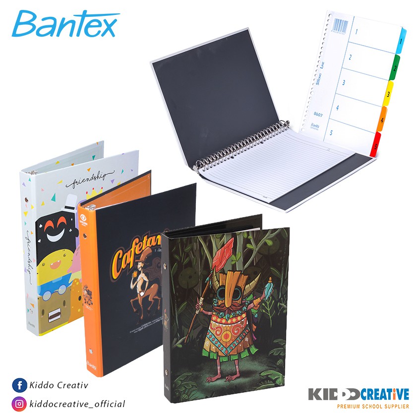 

Bantex Multiring Binder 26 Ring 25mm B5