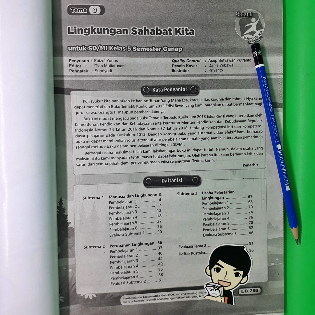 Kunci Jawaban Tema 8 Kelas 5 Lingkungan Sahabat Kita Halaman 84 Guru Galeri