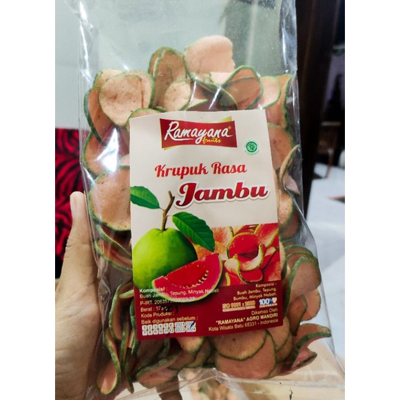 

krupuk Jambu Merah 120 gr