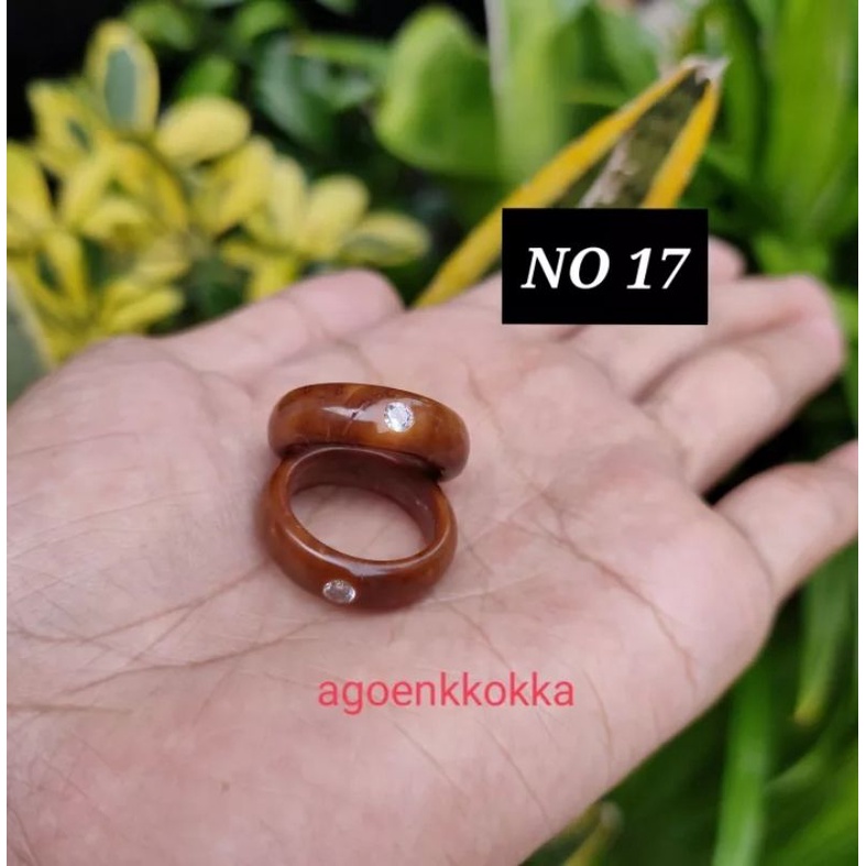 Cincin mata 1 coklat ukuran 17 kokka kaukah