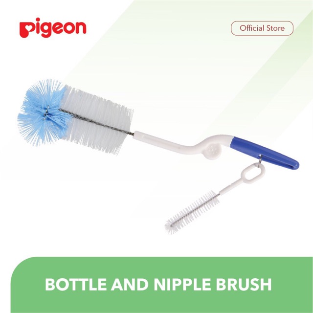 PIGEON Bottle &amp; Nipple Brush  / Sikat Botol &amp; Dot