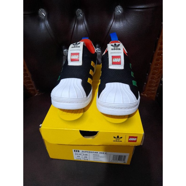 sepatu anak laki laki adidas original lego limited edition size 29 preloved