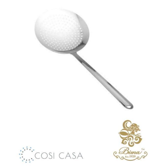 Bima Skimmer (Sutil Saringan) Dia 16cm, Handle Panjang, SUS 304