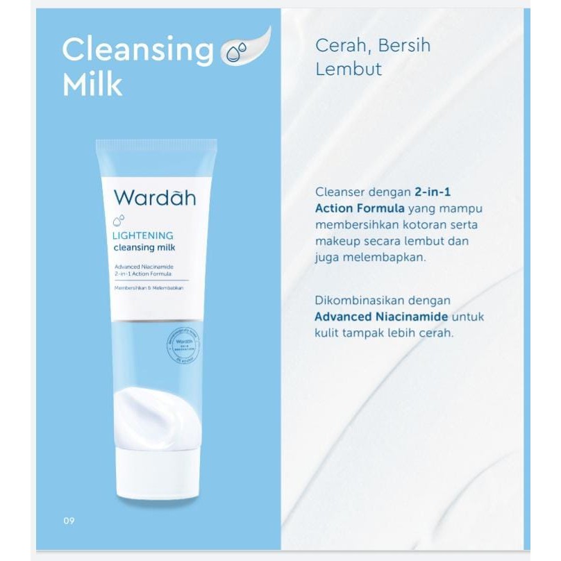 Wardah Lightening Cleansing Milk 100Ml