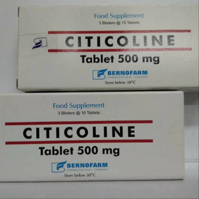 CITICOLINE 500 MG TAB BERNOFARM