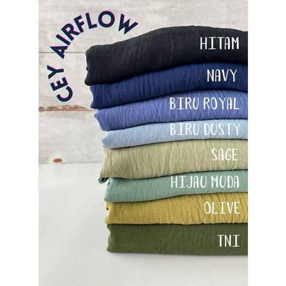 Kain Meteran - CEY Airflow Crinkle | CEY Crinkle Strech Premium