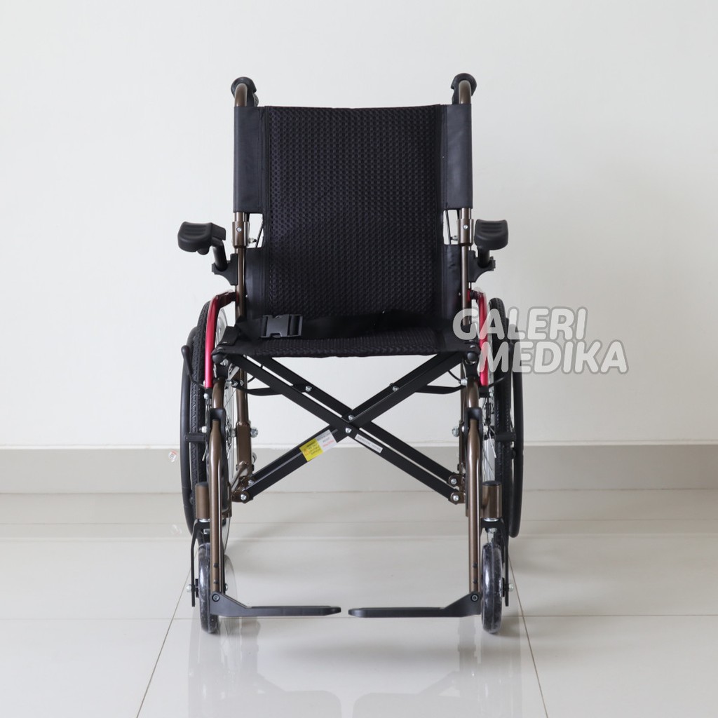 Kursi Roda Aluminium / Aluminium Wheelchair Avico Athena - Kursi Roda Travel Bisa Dilipat Roda Besar 20 Inchi