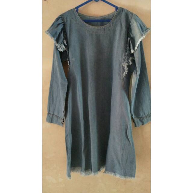 Barang PL/ Tunik Jeans