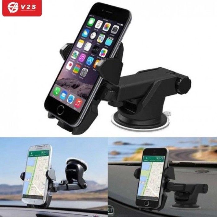 CAR HOLDER 360 ROTATION FOR MOBILE PHONE SILIKONE SUCKER HOLDER MOBIL