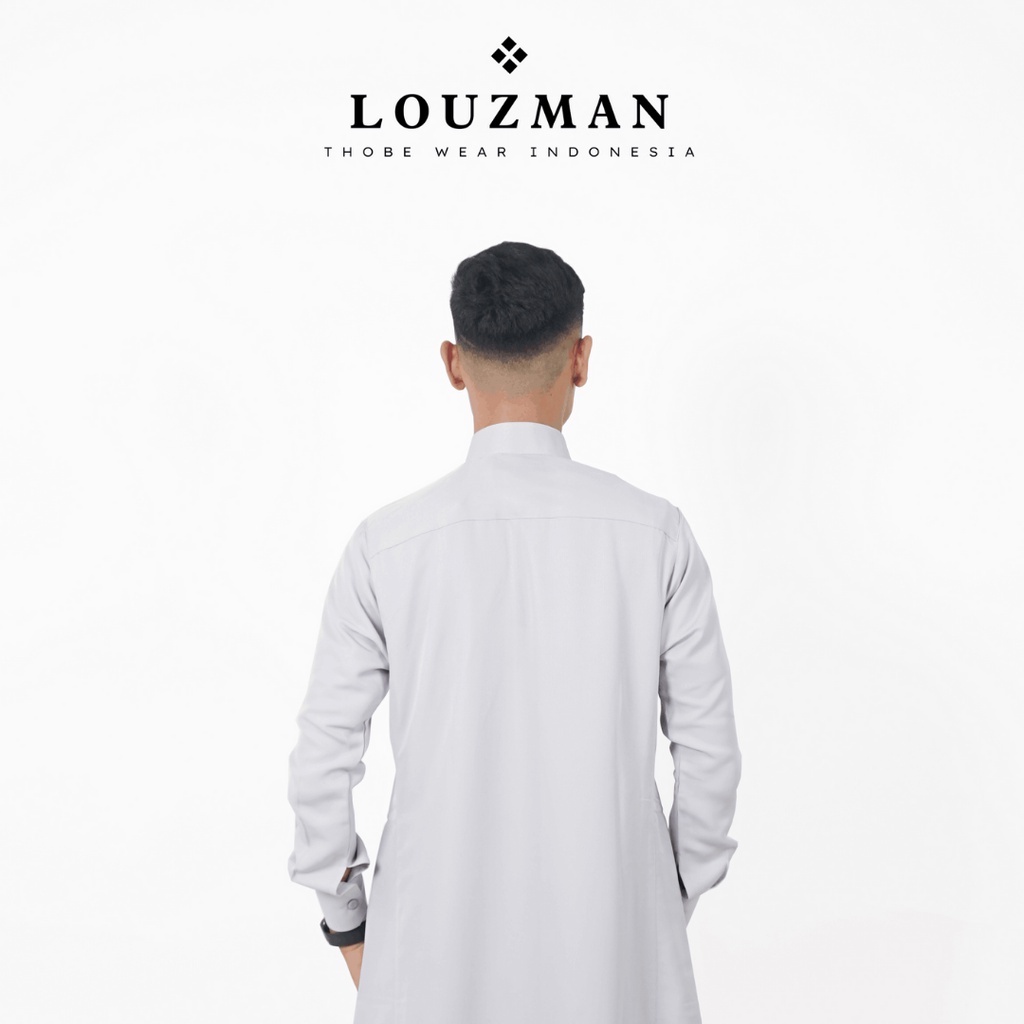 Louzman Thobe / Tub / Gamis / Jubah Slimfit Dewasa