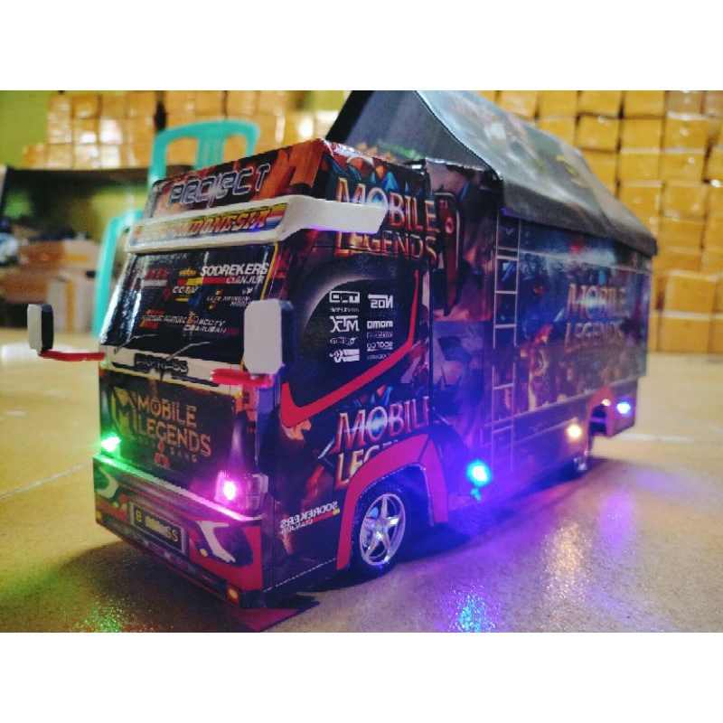 RC TRUK P30CM bisa custom foto dan nama dan  BATERAI CAS