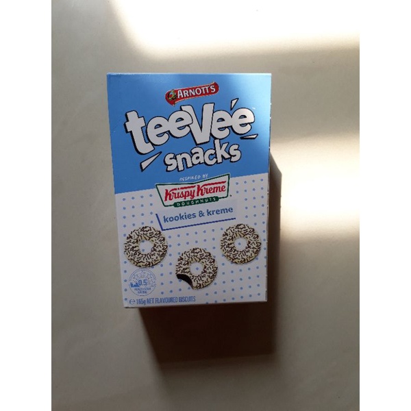 Arnotts teevee snacks krispy kreme