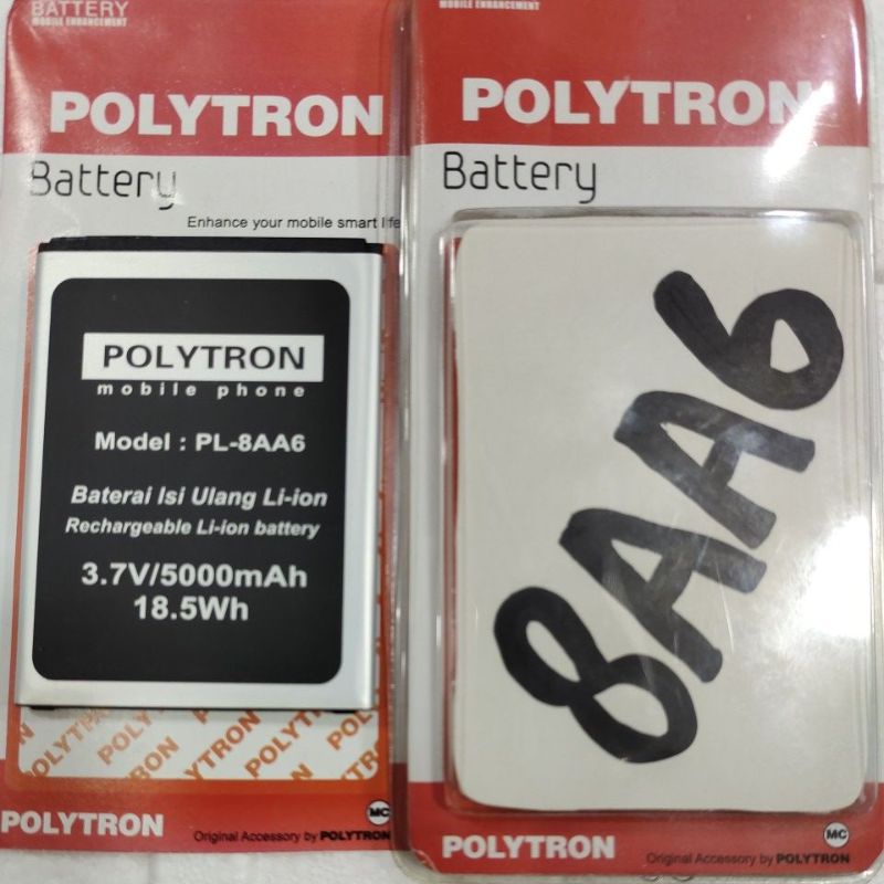 Baterai battery batrai batre Polytron PL 8AA6 original