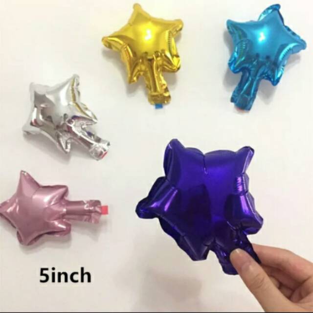 Balon bintang star mini 5inch