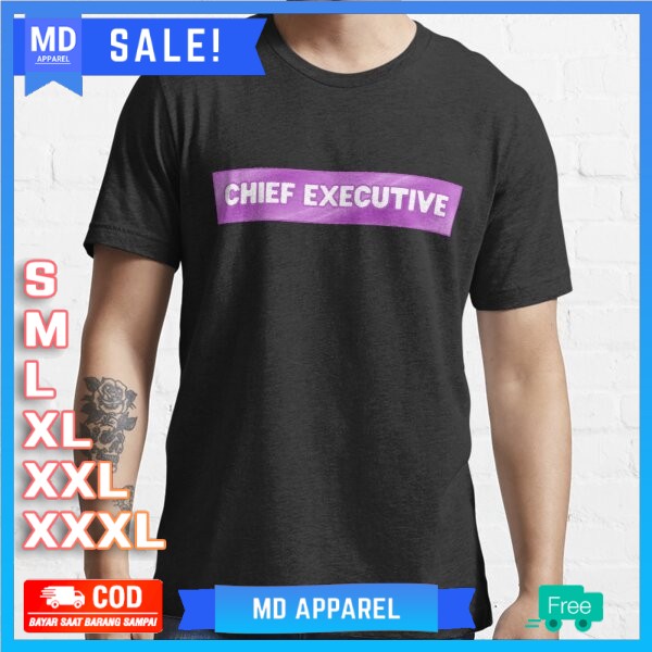 Kaos Baju Chief Executive Magenta Sunset Label 321277 Premium