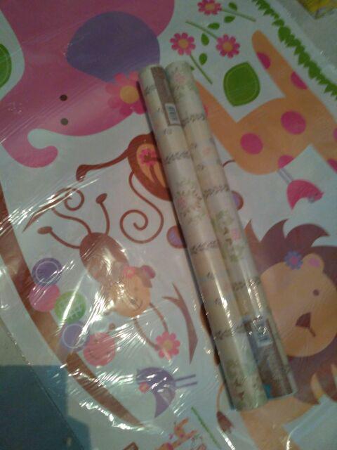 Jm7126 Jungle Kid Wallsticker Wall Stiker 60x90