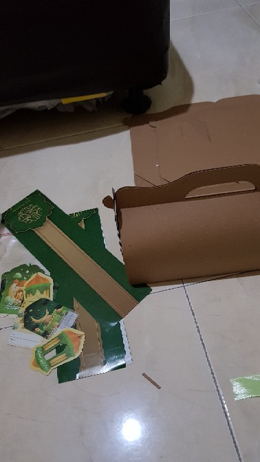 Dus Bolu Gulung / Box Kue / Packaging Roll Cake Rc271075