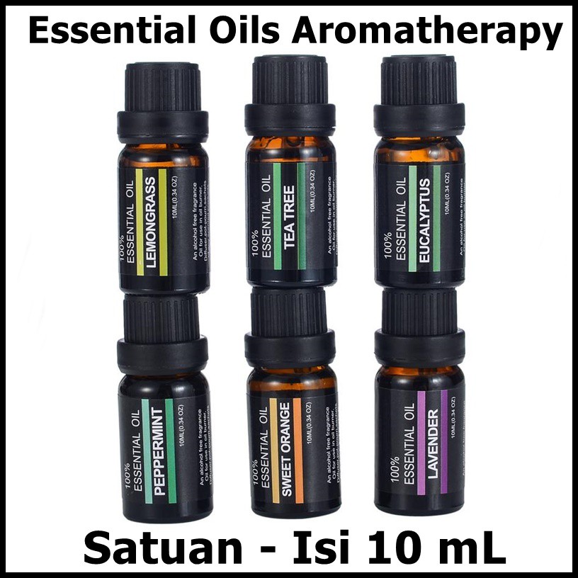 Firstsun Set Pure Essential Oils Aromatherapy Diffusers 10ml Satuan