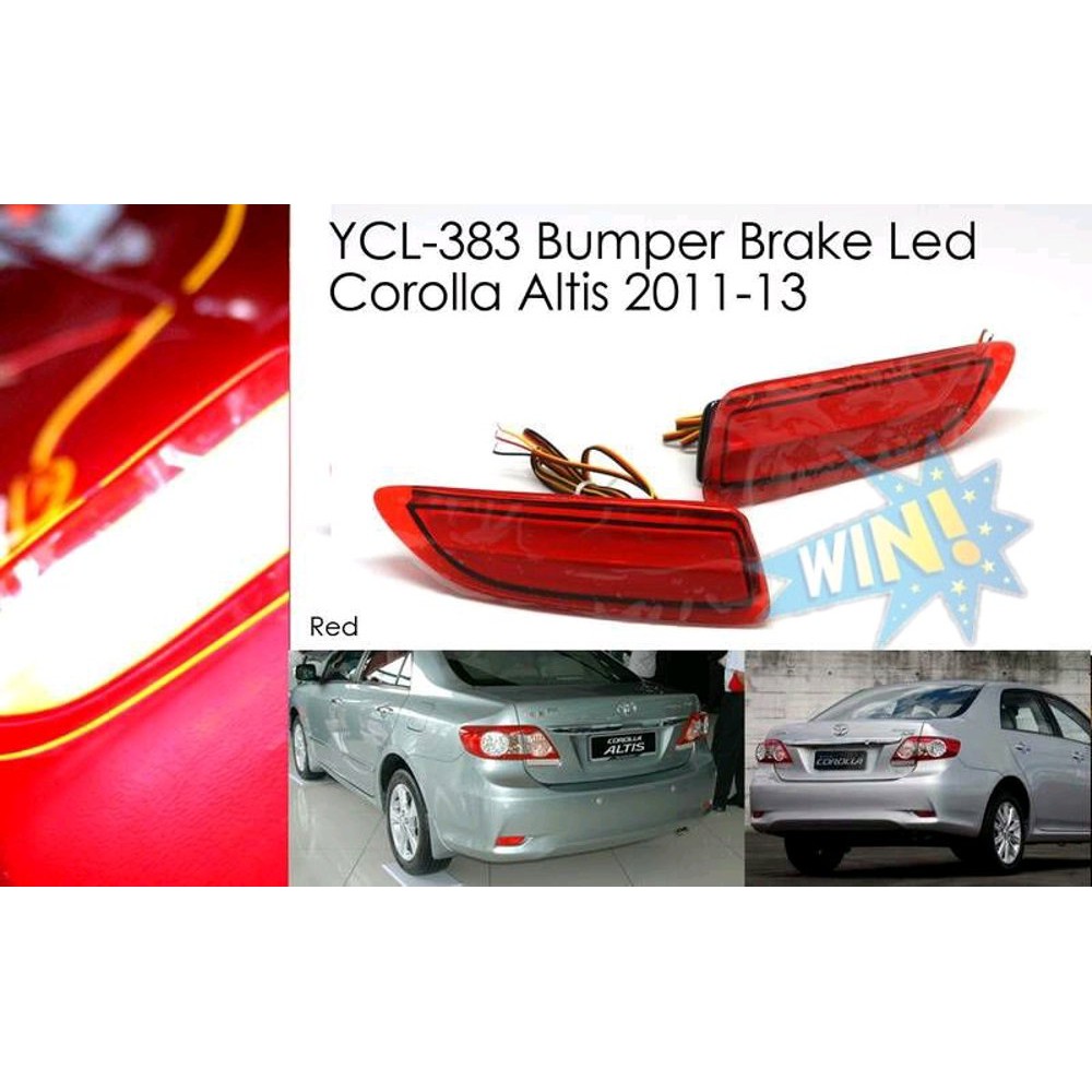 Lampu Bumper ReflektorToyota COROLLA ALTIS 2011-2013