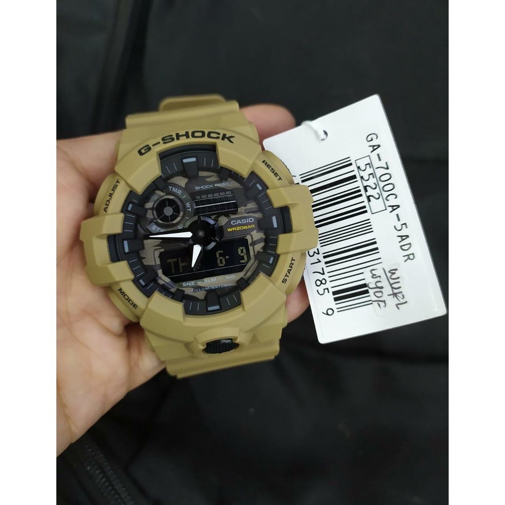 Jam Tangan Pria Casio G-Shock  GA-700CA-5ADR Original