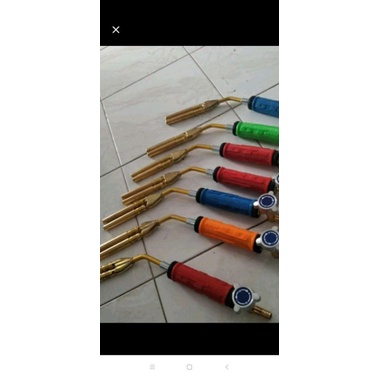 Gas torch dobel solder las gas LPG