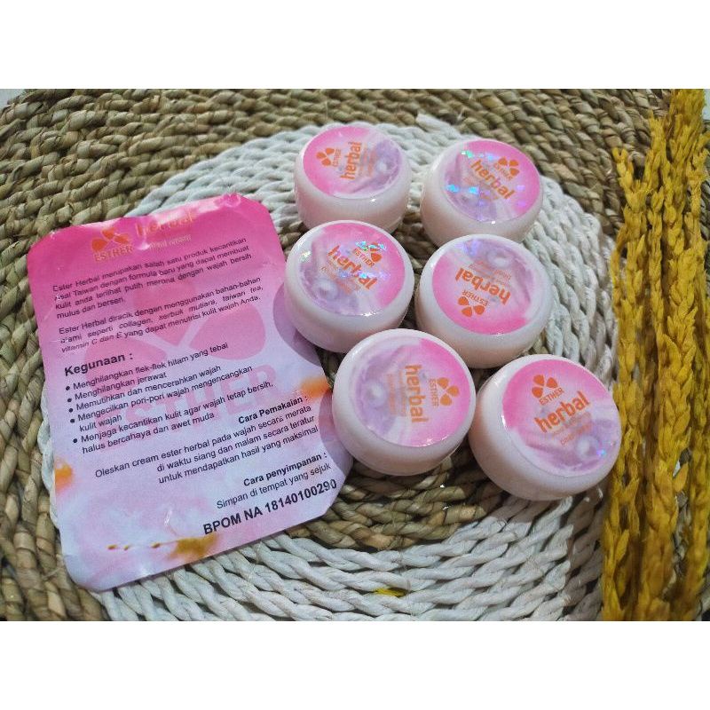 CREAM HERBAL ESTHER DAY & NIGHT ORIGINAL || Herbal Plus Paket Original Murah