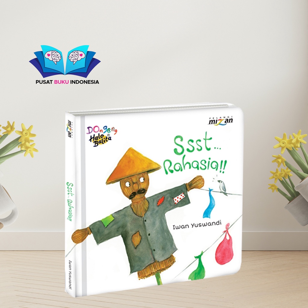 Buku Aktivitas Anak Balita Belajar Dongeng Cerita Ssst... Rahasia Anak Tk Paud Board Book