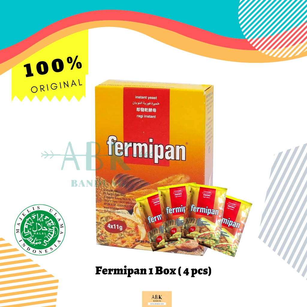 

RAGI FERMIPAN 1 BOX 4 X 11GR | FERMIPAN RAGI INSTAN 4X11 GR