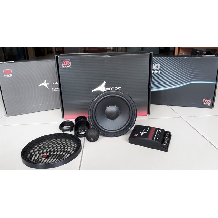 Speaker Split Component Morel Tempo 6.5" Split 2 Way 6" Murah + Gratis