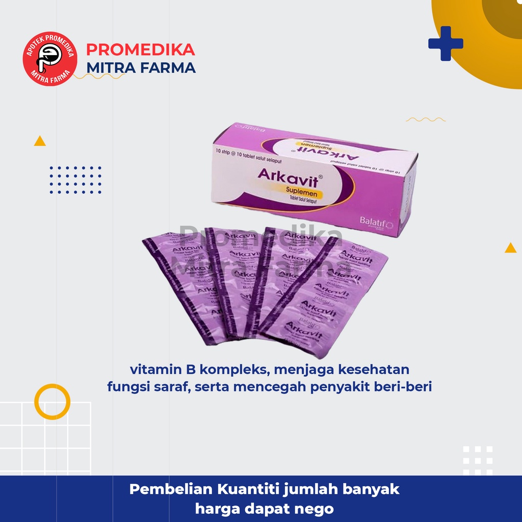 Arkavit Tablet / Strip / Multivitamin
