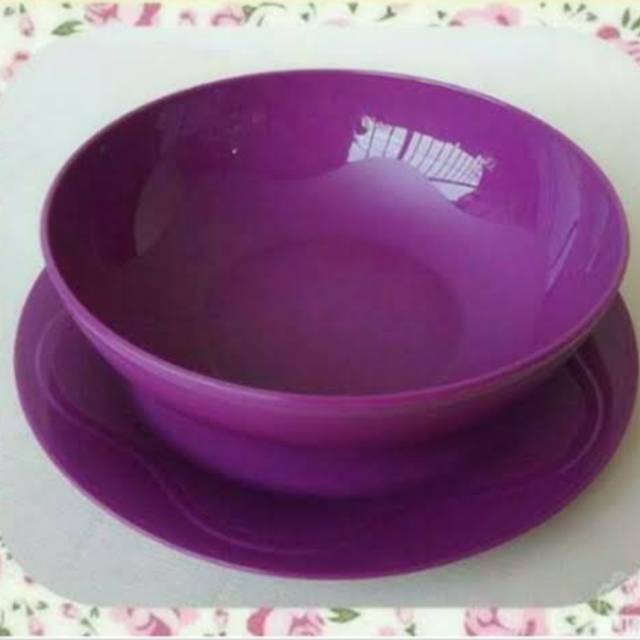 Tupperware promo sale bulan ramadhan dessert plate n bowl piring mangkok