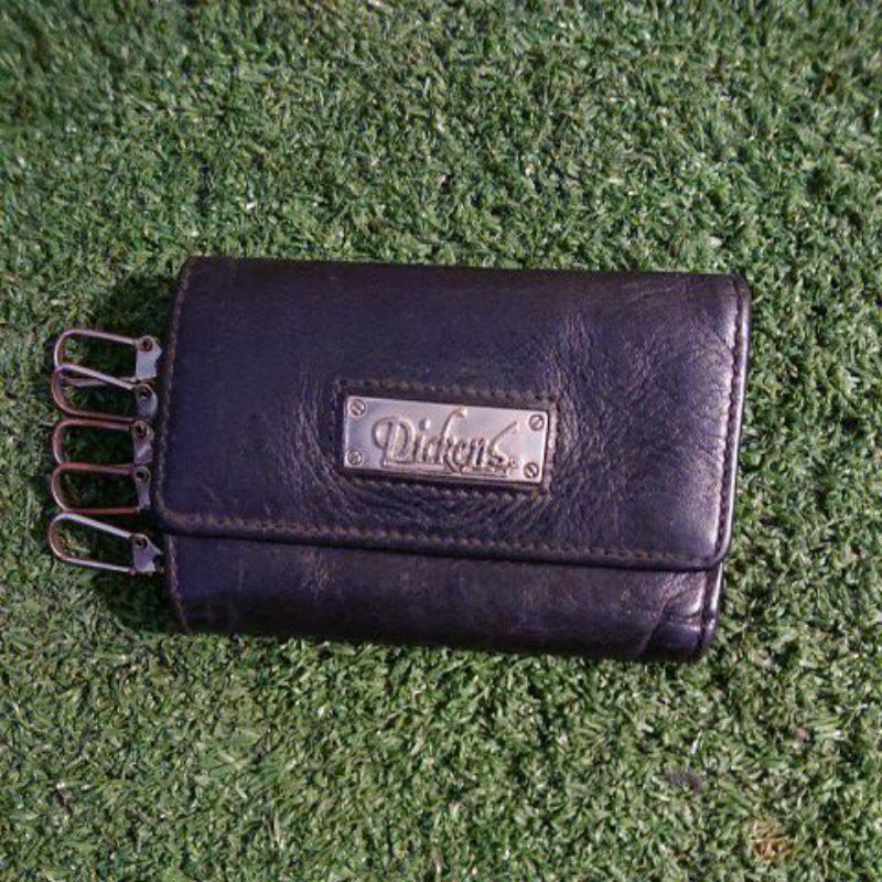 PRELOVED DOMPET KULIT DICKENS STNK KENDARAAN ORIGINAL