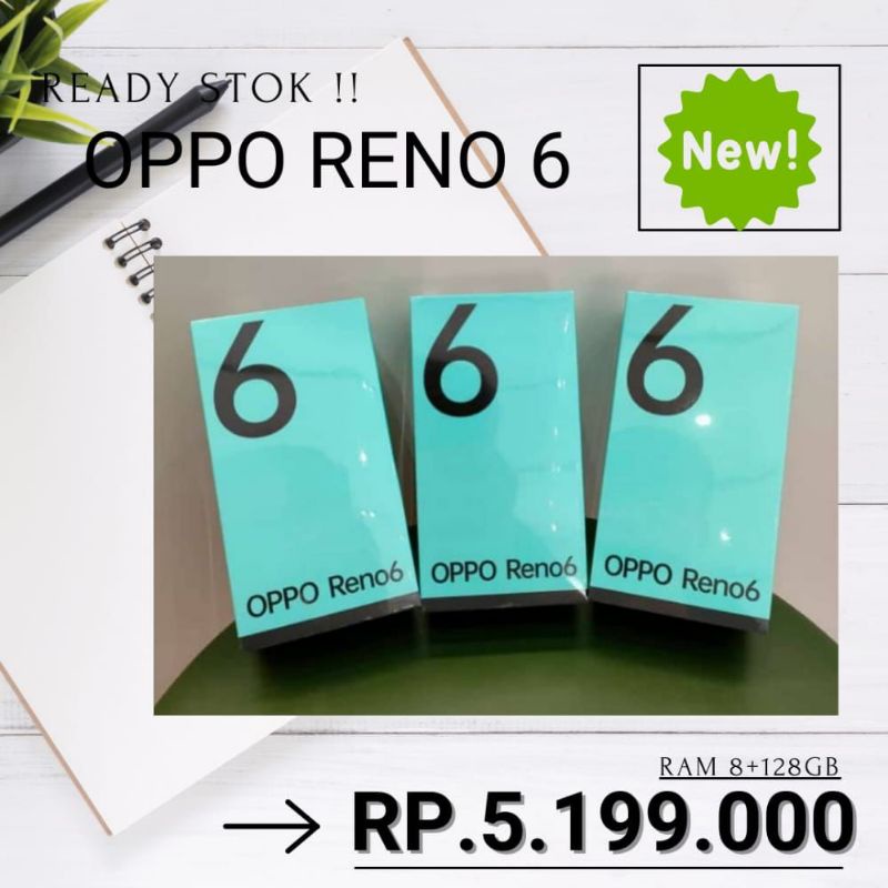 oppo reno 6 ram 8/128