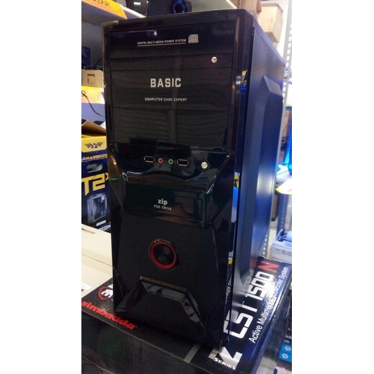 CASE / CASING KOMPUTER / PC POWER UP NEW BASIC MODEL A
