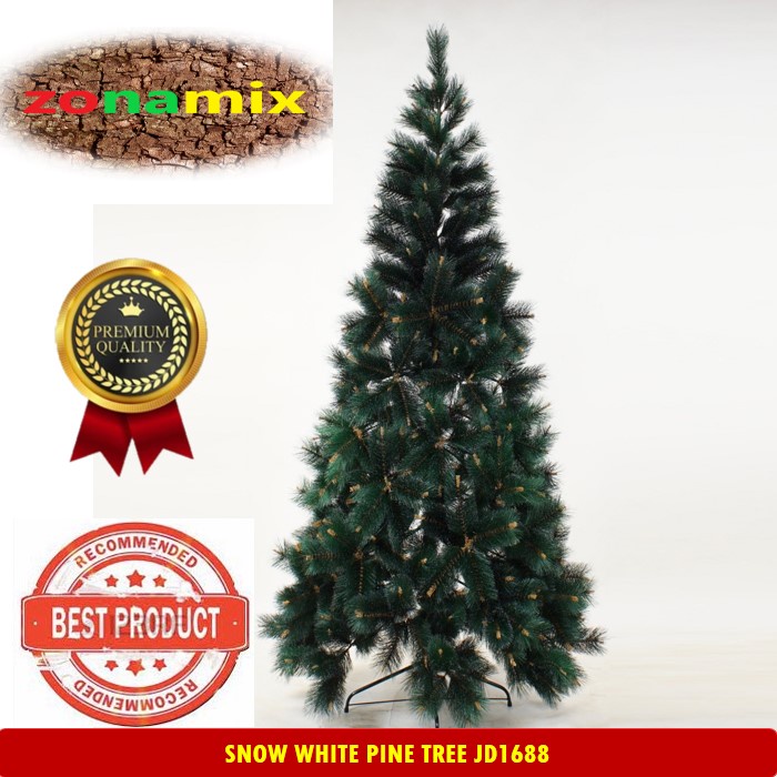 Pohon Natal 60cm Snow White Pine Tree JD 1688/2FT