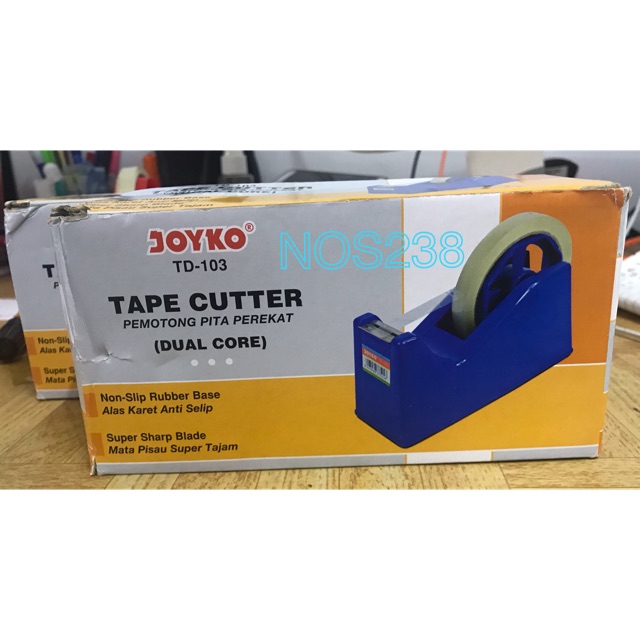 Tape Dispenser Tempat Isolasi 1inchi 0.5inchi JOYKO TD-103 / TC-113