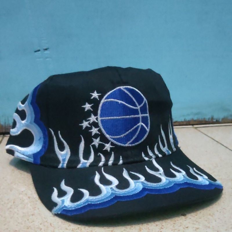 Topi Snapback Vintage Orlando Magic Flames