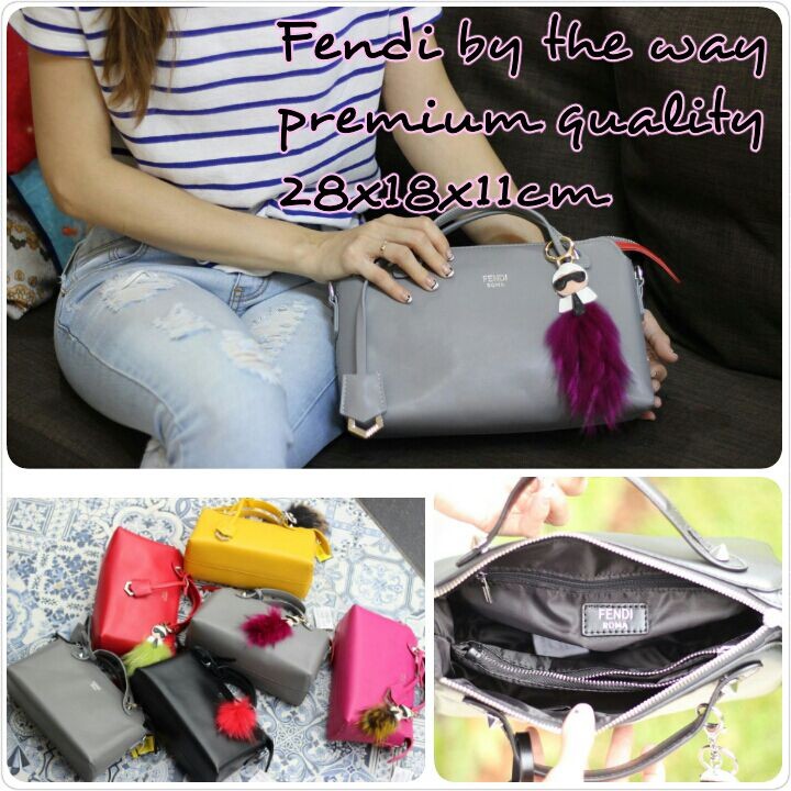TAS FENDI BY THE WAY FREE GANTUNGAN KARLITO