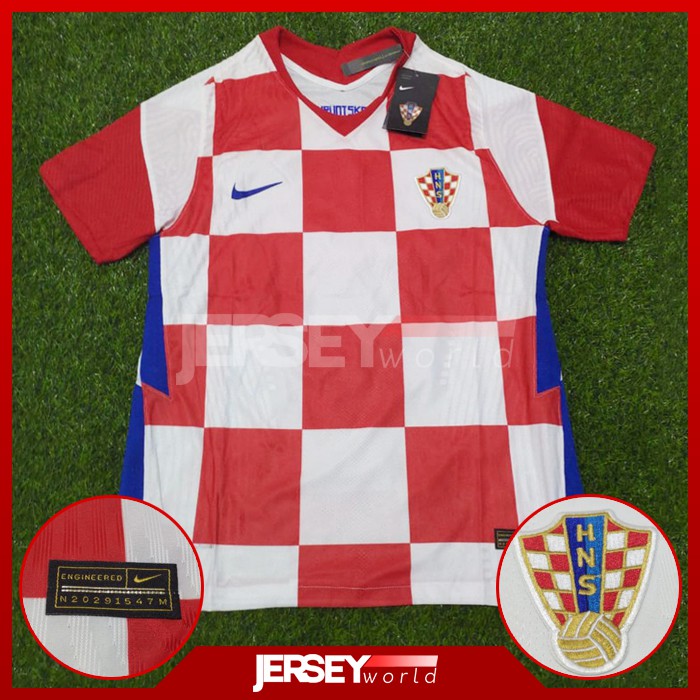 Jersey Celana Kroasia Croatia Home Player Issue 2020-2021 PREMIUM GRADE ORI - Ada Big Size XXL 2XL
