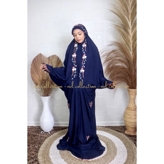 MUKENA RAYON TILE RAMBAT GRADE A PREMIUM DEWASA JUMBO