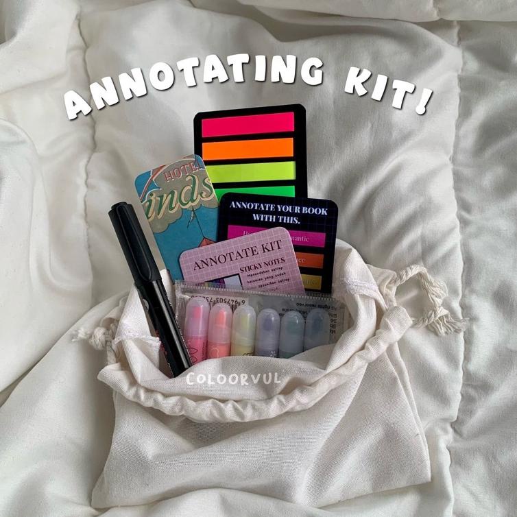 

【U-ICW) 【☎) [BISA COD][BACA DESKRIPSI] Annotating Kit / Perlengkapan Untuk Mencatat