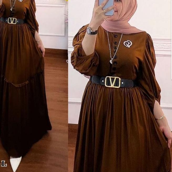 ➧ DEANARA MIDI DRESS / MIDI DRESS / DENADA MIDI DRESS / GAMIS FASHION 2022 ♘