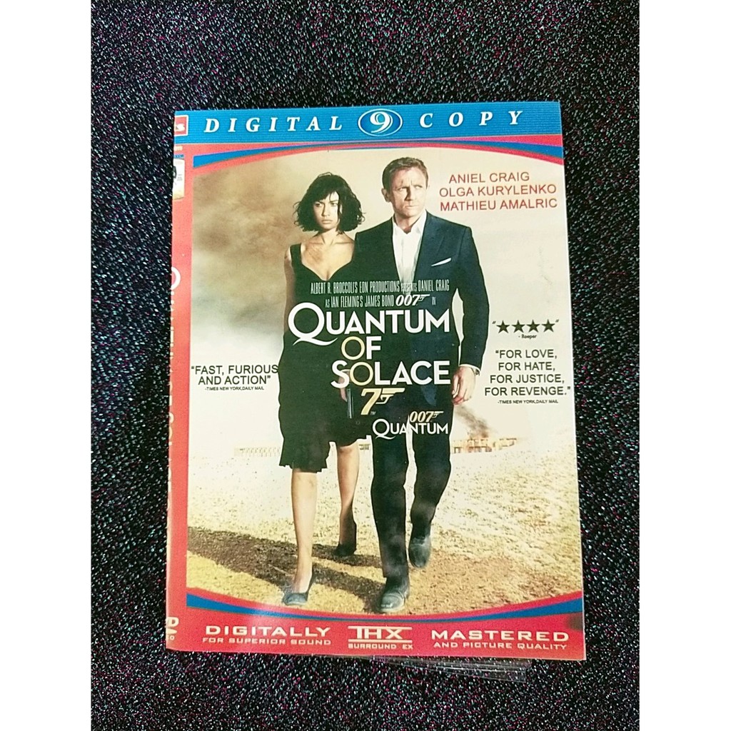 NEW KASET DVD FILM JAMES BOND 007 QUANTUM OF SOLACE  TERLARIS