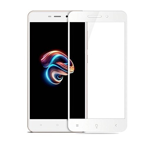 TEMPERED GLASS 5D Full Lem XIAOMI REDMI NOTE 5A NOTE 5A PRIME HITAM PUTIH SCREEN GUARD FULL GLUE