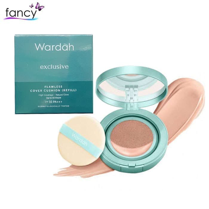 Wardah Exclusive Flawless Cover Cushion (Free Refill)